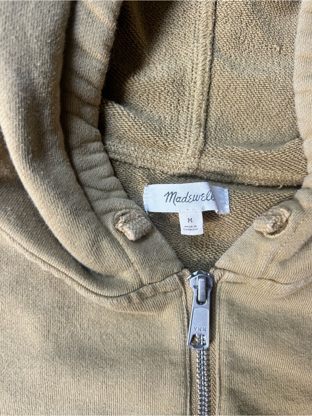 Madewell Zip-Up Hooded Sweatshirt - Picture 2 of 3